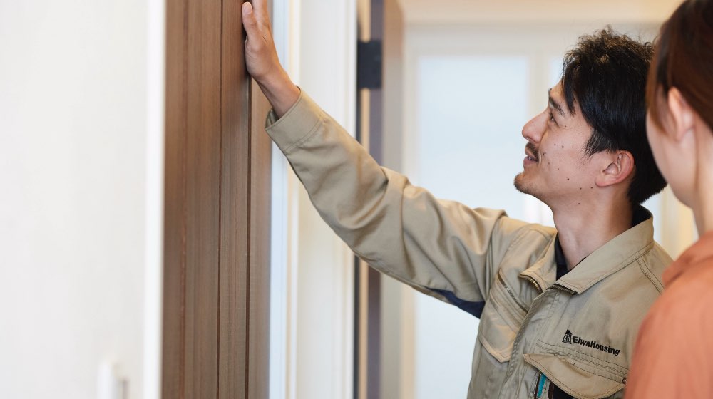 独自の基準とマニュアルにより、施工品質を高い次元で標準化。