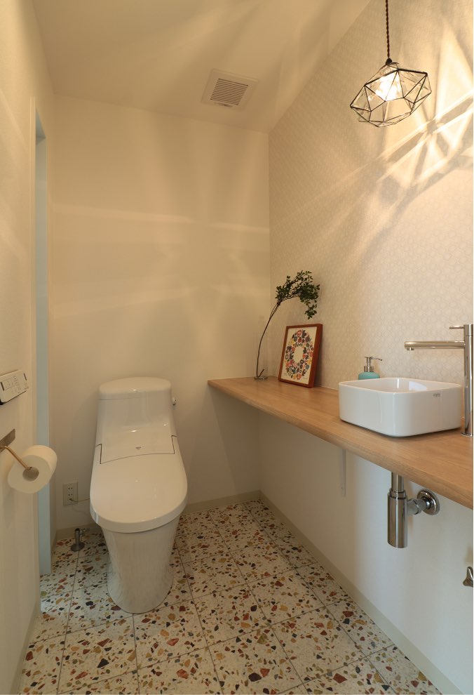 長居したくなるトイレスペース