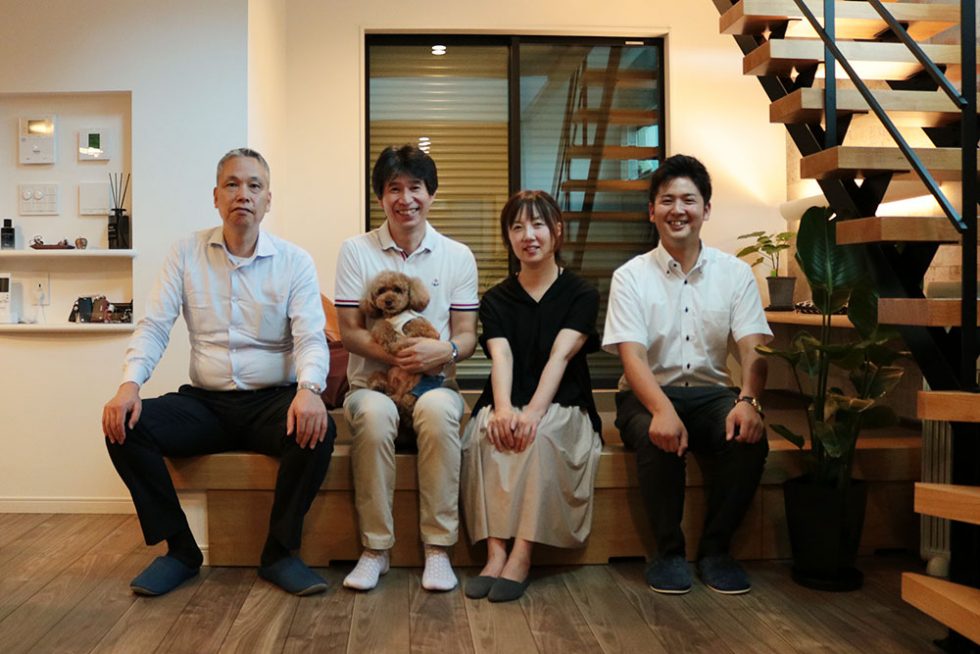 お客さまの声（インタビュー時の様子）暮らし心地に満足されていますか？｜大阪・兵庫の新築一戸建て、分譲住宅、建売住宅、注文住宅、モデルハウス分譲ならエイワハウジング