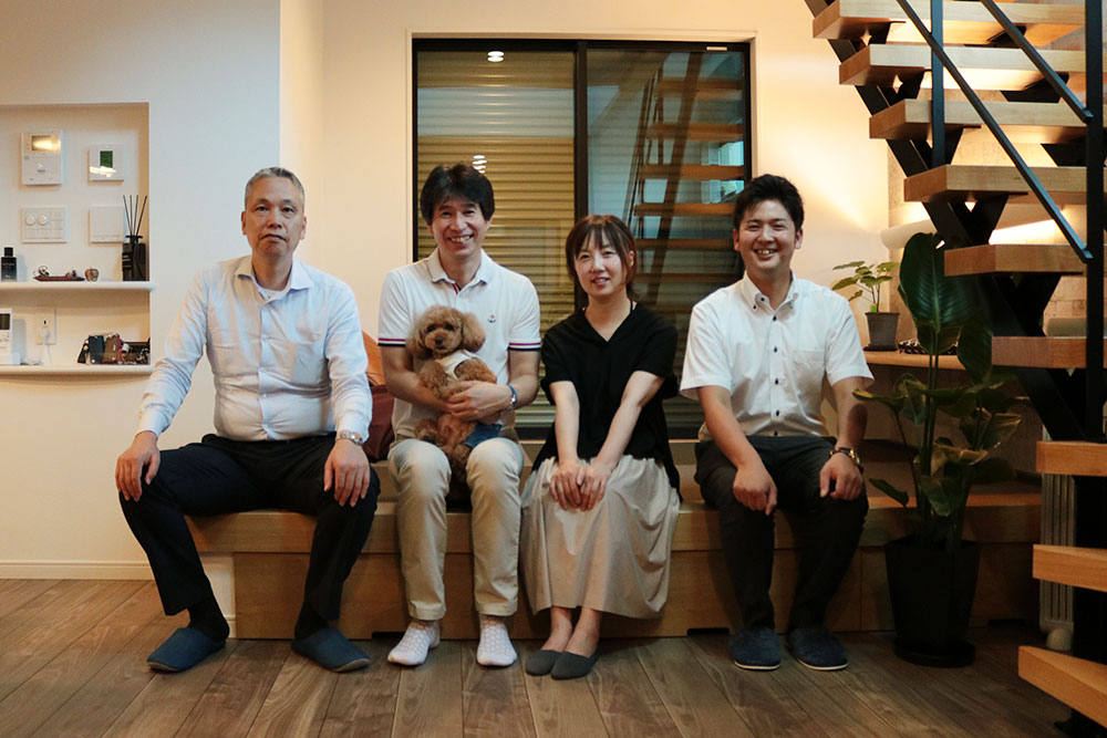 お客さまの声（インタビュー時の様子）暮らし心地に満足されていますか？｜大阪・兵庫の新築一戸建て、分譲住宅、建売住宅、注文住宅、モデルハウス分譲ならエイワハウジング