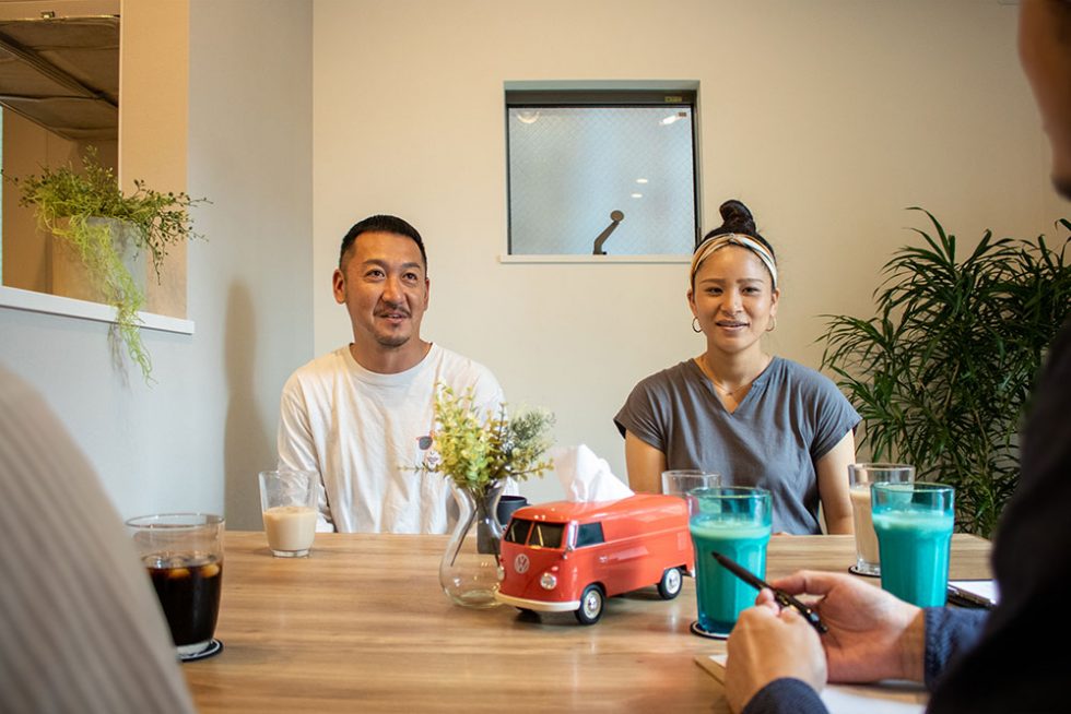 お客さまの声（インタビュー時の様子）お家を購入しようと思ったきっかけは？｜大阪・兵庫の新築一戸建て、分譲住宅、建売住宅、注文住宅、モデルハウス分譲ならエイワハウジング