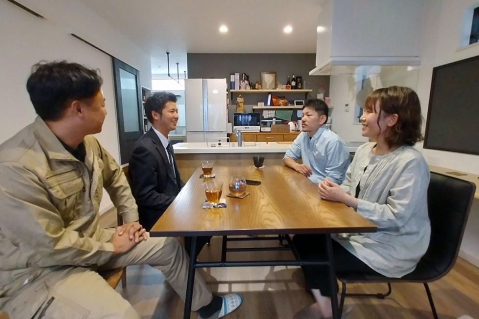 お客さまの声（インタビュー時の様子）お家づくりについて、不安はありませんでしたか？｜大阪・兵庫の新築一戸建て、分譲住宅、建売住宅、注文住宅、モデルハウス分譲ならエイワハウジング